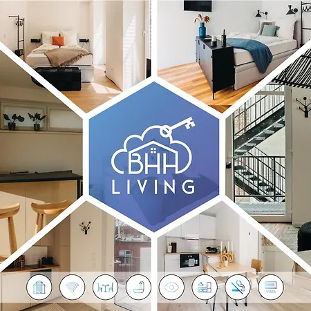 Bhh Living - Zentrale Lage, Ruhige Naechte, Perfekter Komfort 公寓式酒店 3*